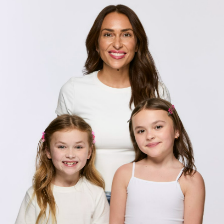 Haven Garza with her mother, Adrea Garza and sister, Koti Garza.